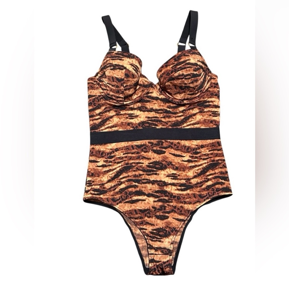 La Senza body suit Lingerie tiger print